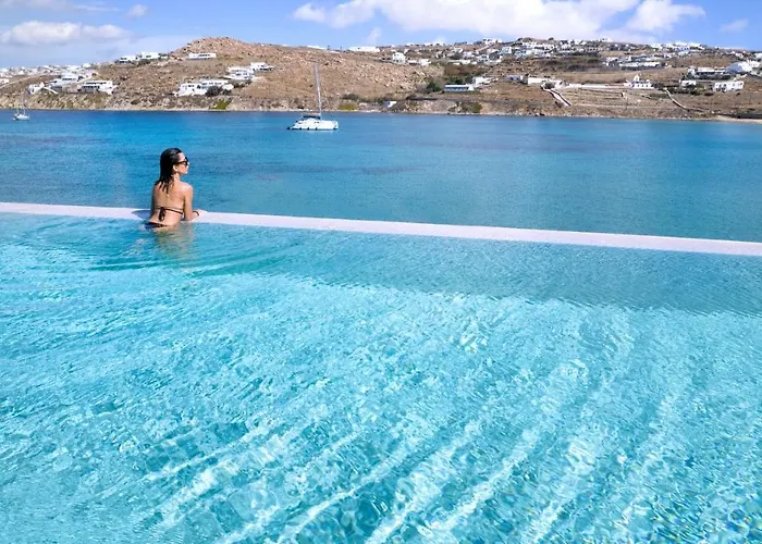 Aeonic And Mykonos Town